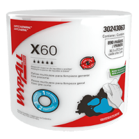 Paño Wypall X-60 Jumbo Roll X 890 Paños