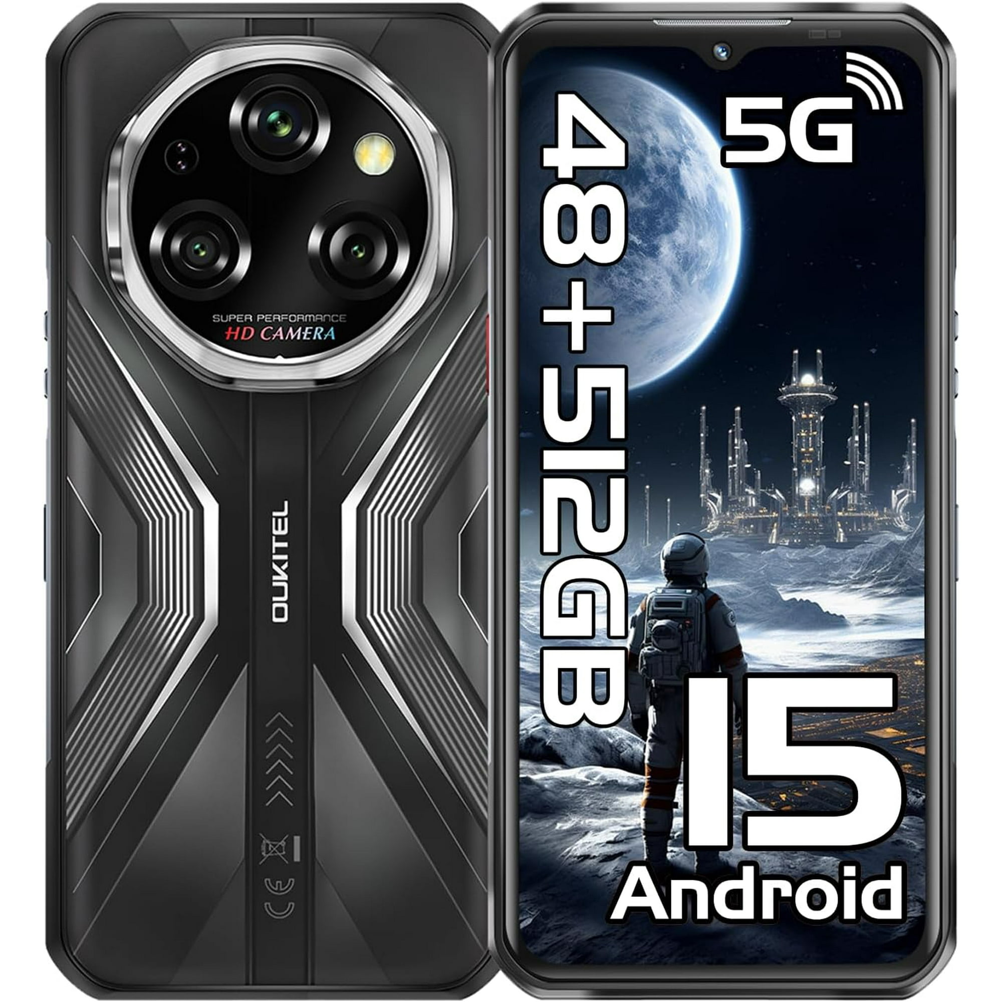 Oukitel Wp55pro 16gb+512gb 5g Dual Sim Celulares Resistentes