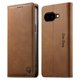 thumbnail image 1 of Funda Billetera de Cuero para [Google Pixel 10a], Bloqueo RFID, Tarjetas y Soporte Marrón, 1 of 5