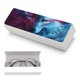 thumbnail image 5 of Lobo Galáctico Estuche Rígido para Gafas de Cuero PU Protector con Forro de Felpa Premium Suave para Hombres y Mujeres, 5 of 6