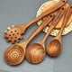 thumbnail image 5 of Juego de cucharas de madera BOKALAKA, 10 unidades, para cocinar en teca natural, 5 of 6