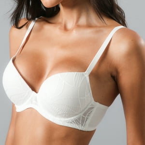 Sosten Copas Encaje Soft Push Up Flores 13484-1