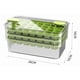 thumbnail image 2 of Caja De Moldes De Prensa Doméstica Ice Cube Tray Maker De Verde, 2 of 10