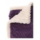 thumbnail image 3 of Frazada Andes Chiporro Espiga Morado 1.5 Plaza, 3 of 7