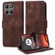 thumbnail image 1 of Carcasa FOXDOCK Motorola Moto G15 de cuero PU, diseño acolchado clásico, protección contra caídas y rayones, 1 of 5