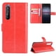 thumbnail image 3 of Funda tipo libro para Sony Xperia 5 II, cartera todo‑en‑uno, funda multifuncional con tarjetero y correa de muñeca desmontable, 3 of 4