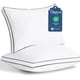 thumbnail image 1 of Juego de 2 almohadas CozyLux, tamaño queen, suave alternativa al plumón 3D, 1 of 9