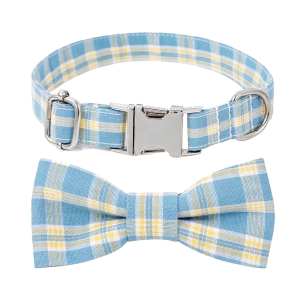 Collar para perro con lazo - Collar para perro con lazo ajustable, elegante, tamaño pequeño, mediano o grande