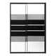 thumbnail image 4 of Mampara Ajustable De Ducha Style 120-140 Lineas Negras (2 Hojas), 4 of 7