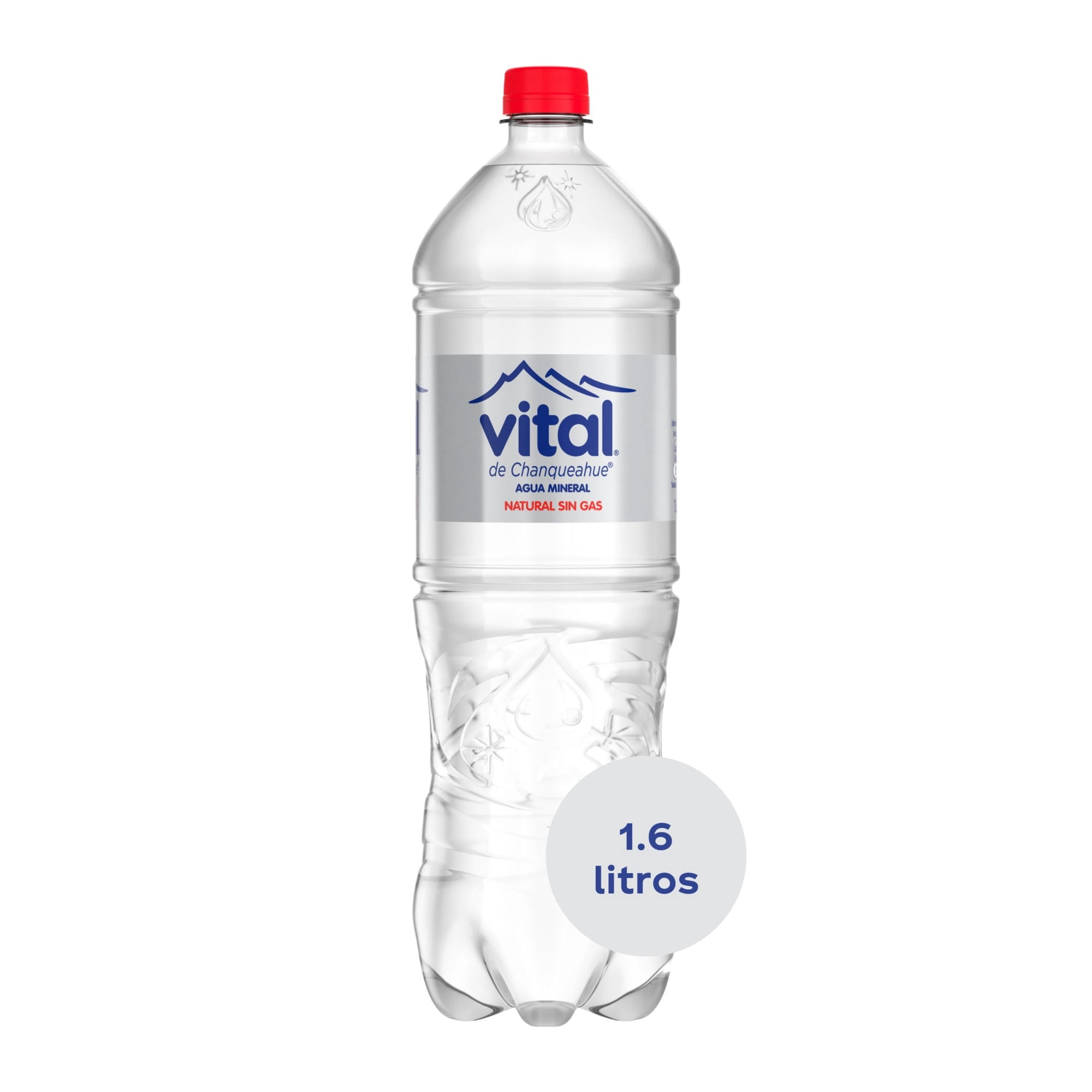 Agua Mineral Sin Gas Botella 1,6 L Vital