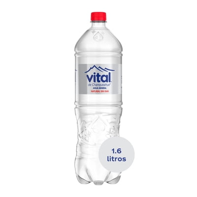 Agua Mineral Sin Gas Botella 1,6 L Vital
