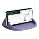 thumbnail image 1 of Soporte de teléfono de coche Loncaster de silicona para salpicaderos, color morado, 1 of 6