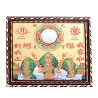 Feng Shui Import - Placa Feng Shui Shan Hai Zhen Con Talismanes Taoístas Y Bagua