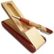 thumbnail image 4 of Juego de regalo de bolígrafo de madera de lujo con estuche de presentación, bonito bolígrafo con caja y recambios de tinta de gel., 4 of 7