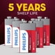 thumbnail image 5 of Pila Philips 9V Power Alcalina, paquete de 2, 5 of 7