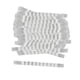 thumbnail image 5 of Tiras de silicona para colgar 100 piezas con colgadores automáticos , Claro 10x90mm, 5 of 5