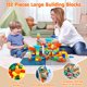 thumbnail image 5 of Mesa de actividades Arscniek Toddlers 7 en 1 con 152 piezas Marble Run, 5 of 8