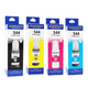 thumbnail image 1 of Tinta Alternativa Pack T544 L3110 L3150 L3210 L3250 L5190 Negro Cyan Magenta Yello, 1 of 6