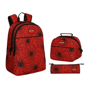 Pack Cool Escolar (X3) Niño Araña Rojo Head