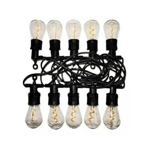 Disparo - Guirnalda De Luces Ampolletas Exterior Eventos 5 Metros Vintage