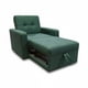 thumbnail image 2 of SOFA CAMA MILÁN UN CUERPO EN LINO VERDE, 2 of 3