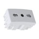 thumbnail image 1 of KEP-F KALOP 10/16A Blanco 2b+T Conector Hembra 250V necesita/KEP-A KL40260, 1 of 8