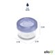 thumbnail image 4 of Envases para condimentos Ello Color Lock paquete de 3 morado 118 mL, 4 of 4