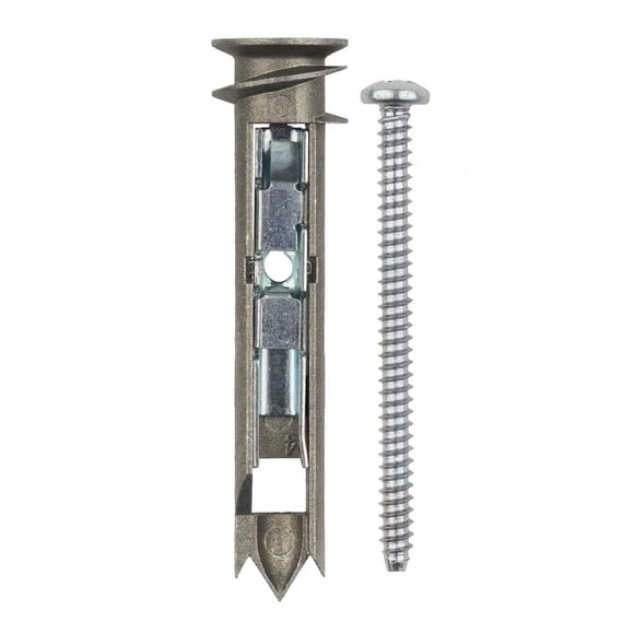 Kit De Anclajes Y Tornillos Para Paneles De Yeso Heavy Duty Zinc