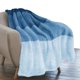thumbnail image 2 of Manta PAVILIA Fluffy Sherpa Ombre 130 x 150 cm, color azul marino, 2 of 7