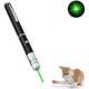 thumbnail image 1 of Puntero láser para gatos, perros, juguetes interactivos para mascotas, control remoto de presentación láser, luz roja, verde y morada, recargable (paquete de 1 unidad, luz verde, sin batería)., 1 of 5