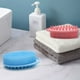 thumbnail image 4 of Cepillo de baño de silicona de doble cara Cepillo de baño de tacto suave Cepillo exfoliante limpio, 4 of 5