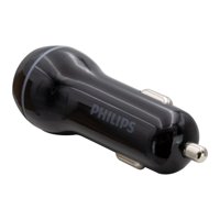Philips - Cargador Doble Para Auto Carga Rapida Dlp2357/10