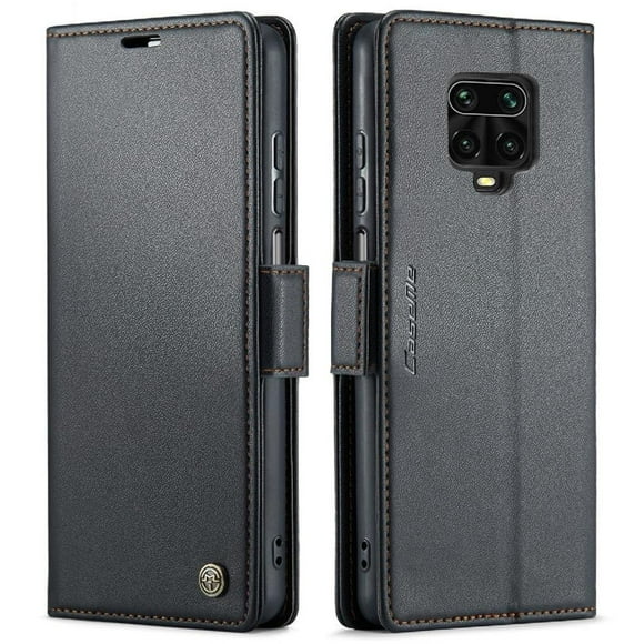 CaseMe tipo cartera Xiaomi Redmi Note 9S/Note 9 Pro con cierre magnético, RFID, tarjetero, soporte, carga inalámbrica