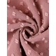 thumbnail image 5 of Agnes Orinda Women's Plus Size Pin Dots Manga Corta Cuello en V Casual Blusa Lisa 1X Rosa, 5 of 6
