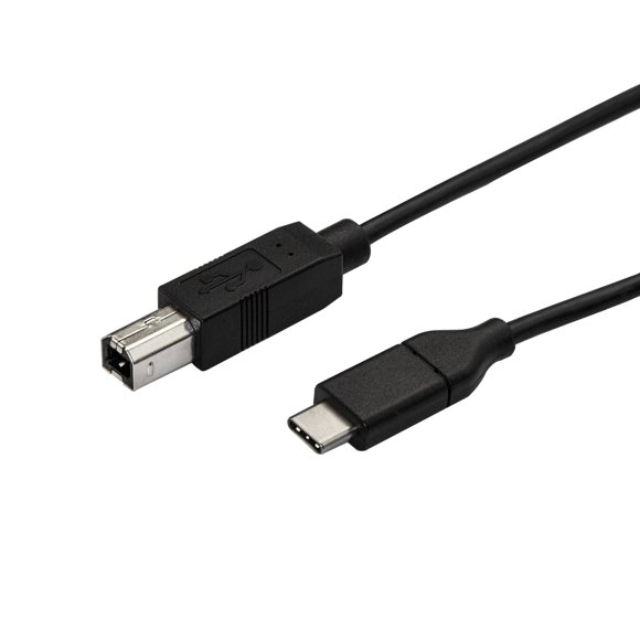 Cable StarTech USB‑B a USB‑C 0,5 m USB 2.0