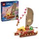 thumbnail image 1 of Set de juguetes de construcción LEGO Disney Moana's Adventure Canoe 6+, 1 of 6
