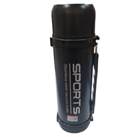 Sports - Termo Acero Negro 2 Litros 950 Grs Frio Caliente Para Liquidos