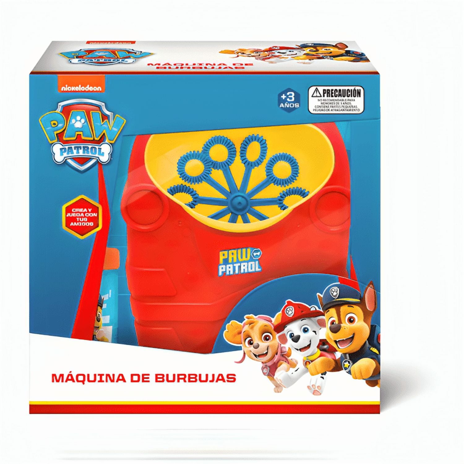 Nikelodeon - Maquina De Burbujas Paw Patrol- Nickelodeon
