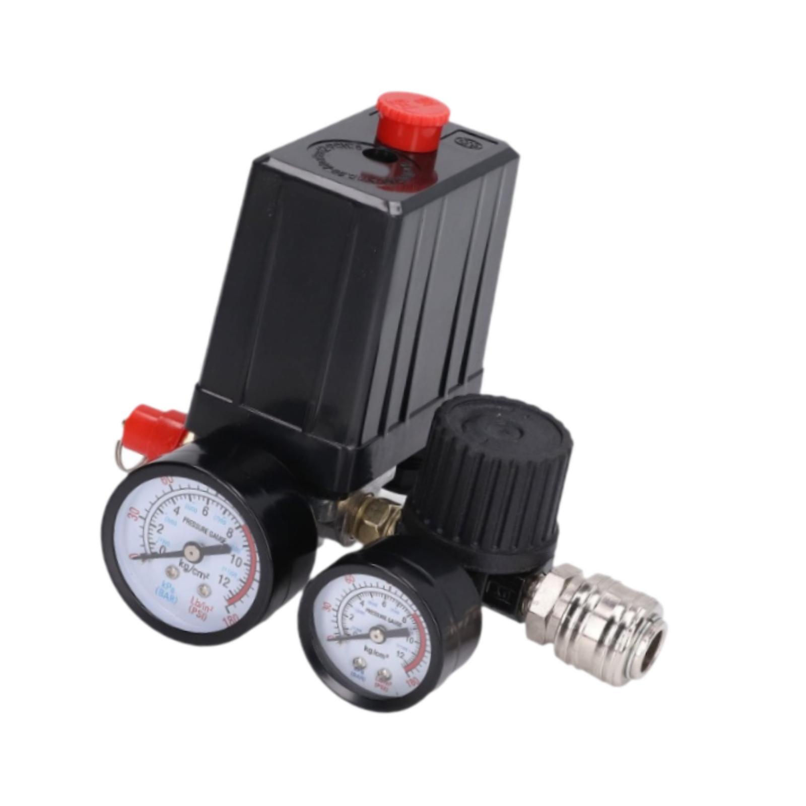 Ioensy - Interruptor De Presión Para Compresor De Aire 90-120 Psi Interruptor De Presión Del Compresor De Aire