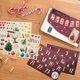 thumbnail image 2 of Calendario de Adviento LIVAIA Craft 2022 con 24 bolsas de papel y pegatinas, 2 of 7