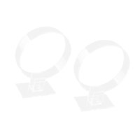 Ioensy - 2 Soportes De Exhibición Para Diadema, Regalos Acrílicos Para Tiendas Minoristas, Mujeres Transparentes