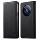 thumbnail image 1 of Funda Billetera de Cuero para [Realme 12 Pro/12 Pro Plus], Bloqueo RFID, Tarjetas y Soporte Negro, 1 of 5