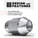 thumbnail image 4 of TUERCAS White Knight M12x1.50 Cromo 20 unidades, 4 of 9