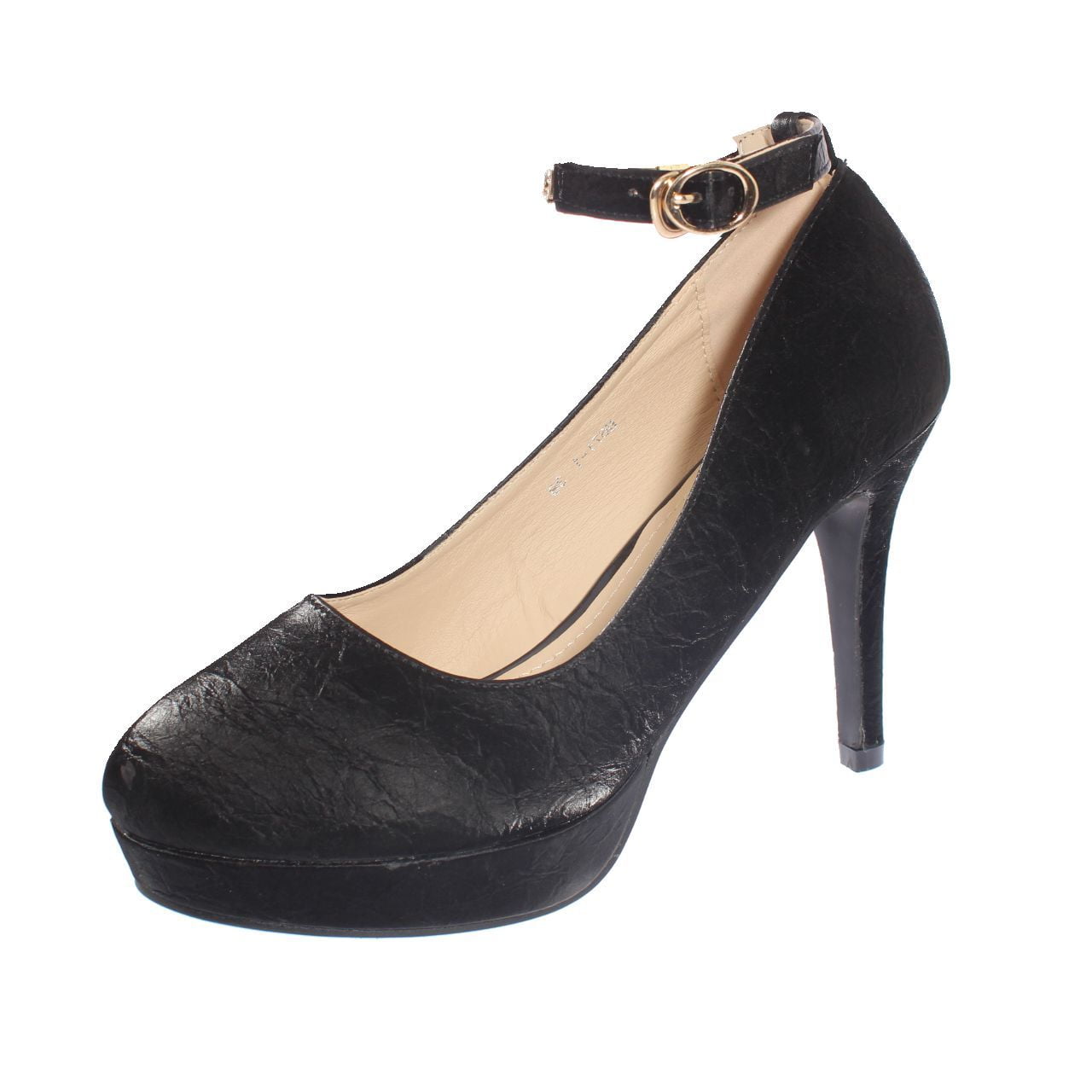 Vía Franca - Zapato Taco Negro Heriel