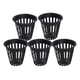 thumbnail image 1 of 5x Garden Net Cups Basket Hydroponic Aeroponic Planting Grow Mesh Pots Black, 1 of 3