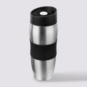 5Five - Mug De Café 350 Ml Negro - Acero Inoxidable