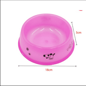 Genérico - Plato De Comida Para Mascota Plastico 18X5Cm