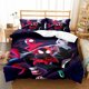 thumbnail image 2 of SpiderMan Into the Spider Verse Bedding Set 3Piece Duvet Cover Pillowcases Gift3-Piece Bedding Set (1 Duvet Cover + 2 Pillow Shams), 2 of 4