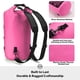 thumbnail image 4 of Mochila STOVER, bolsa impermeable y impermeable con funda flotante, color rosa, 4 of 9