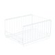 thumbnail image 4 of Cesta De Almacenamiento Apilable, Contenedor De Almacenamiento De Hierro Para Armarios, Armarios, Lavadero, Blanco, 4 of 5